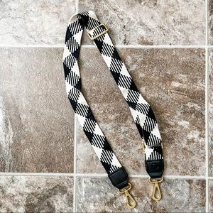 Fawn Design Woven Strap Black/White